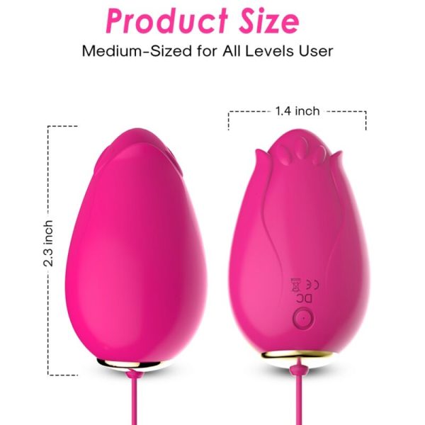 ARMONY - VIBRADOR DE OVO MANDALA G-SPOT CONTROLE REMOTO FÚCSIA - Image 5