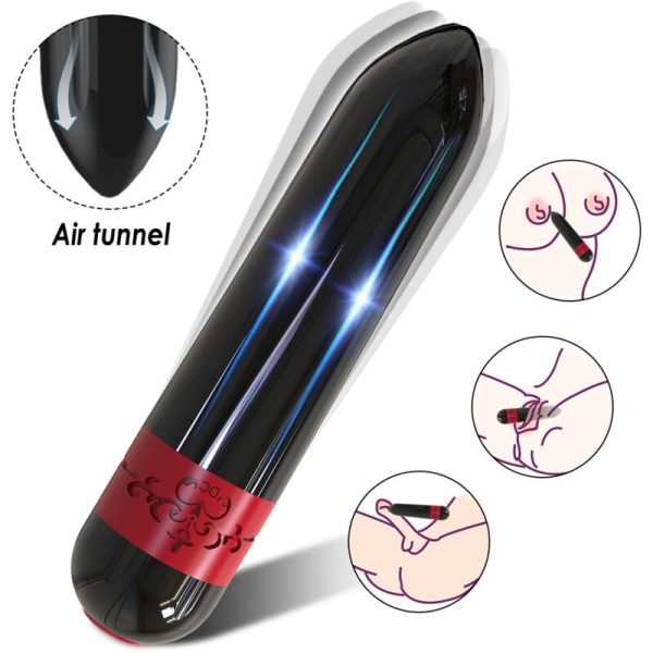 ARMONY - BALA VIBRADOR FOGUETE PRETO - Image 3