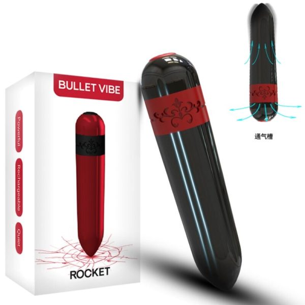 ARMONY - BALA VIBRADOR FOGUETE PRETO - Image 4