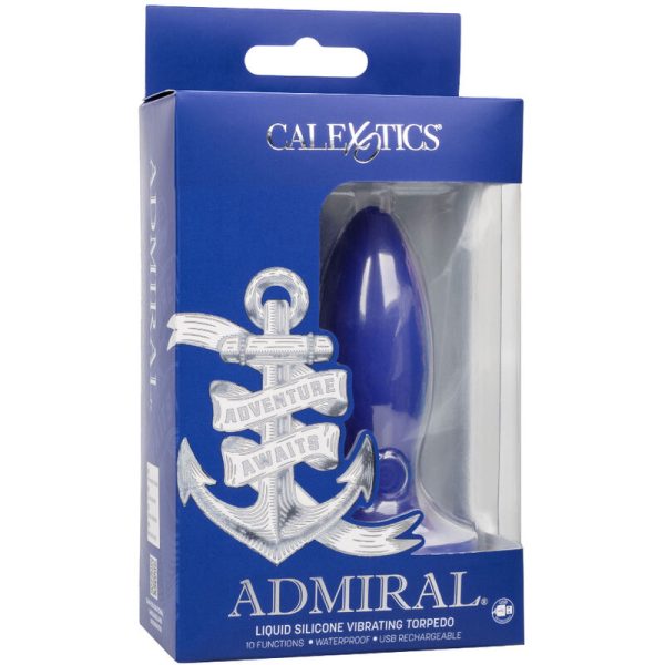 ADMIRAL - VIBRADOR TORPEDO ANAL PLUG AZUL - Image 5