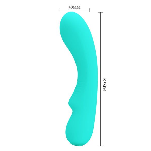 PRETTY LOVE - VIBRADOR RECARREGVEL PRESCOTT AQUA VERDE - Image 5