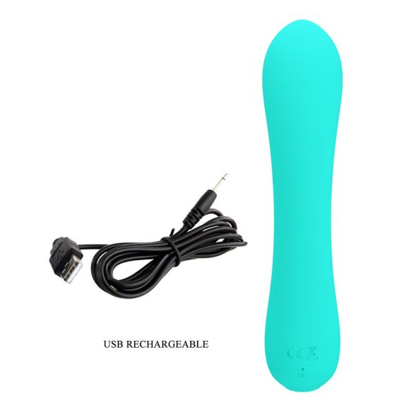 PRETTY LOVE - VIBRADOR RECARREGVEL PRESCOTT AQUA VERDE - Image 8