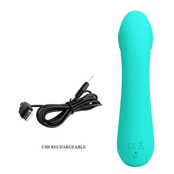 PRETTY LOVE - VIBRADOR RECARREGVEL CETUS AQUA VERDE - Image 8