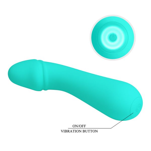 PRETTY LOVE - VIBRADOR RECARREGVEL CETUS AQUA VERDE - Image 7