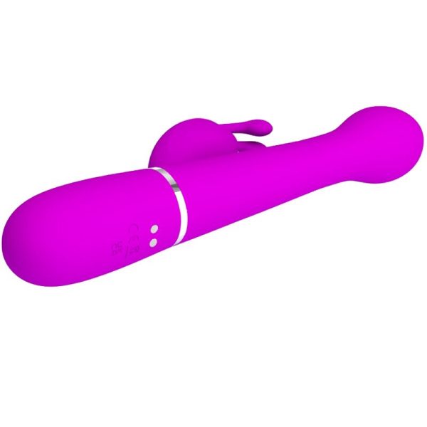 PRETTY LOVE - VIBRADOR DEJON COELHO 3 EM 1 MULTIFUNO VIOLETA - Image 6