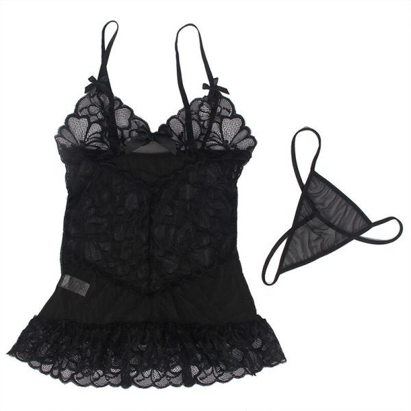 SUBBLIME - BABYDOLL COM ALAS AJUSTVEIS E RENDA  ESTAMPADO FLORAL - Image 7