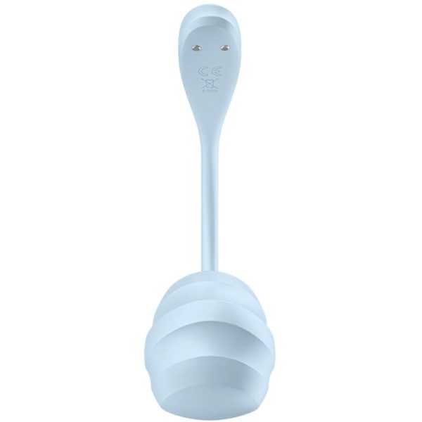 SATISFYER - ESTIMULADOR DE PONTO G DE PÉTALA LISA CÉU AZUL APLICATIVO GRATUITO - Image 2