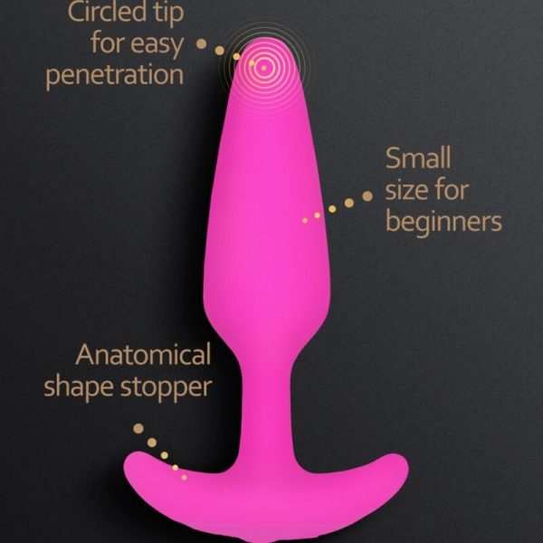 G-VIBE - GPLUG PLUG ANAL VIBRADOR XS FÚCSIA - Image 4