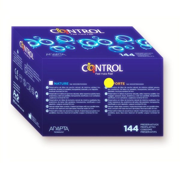 CONTROL ADAPTA FORTE CONDOMS 144 UNITS