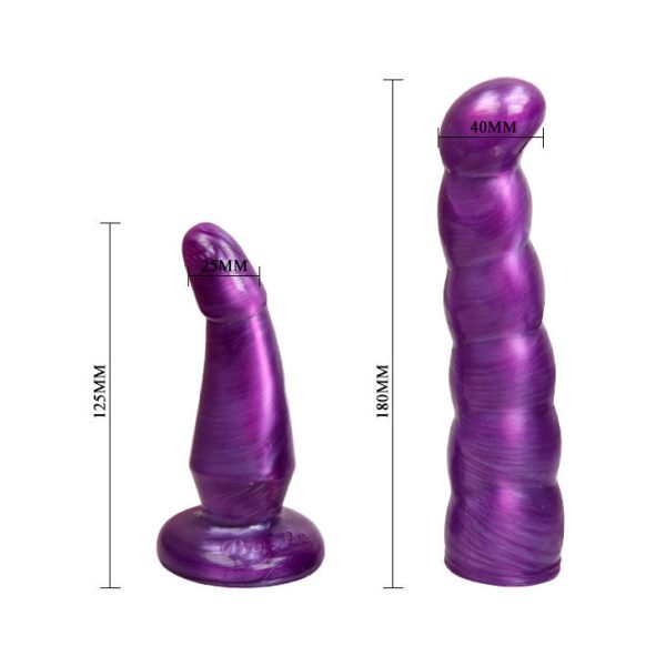 ARNES ANAL Y VAGINAL FEMENINO LILA PUNTO G 17CM - Image 7