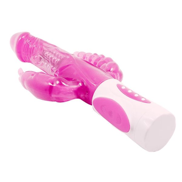 BAILE PRETTY BUNNY TRIPLE VIBRADOR ROTADOR - Image 4