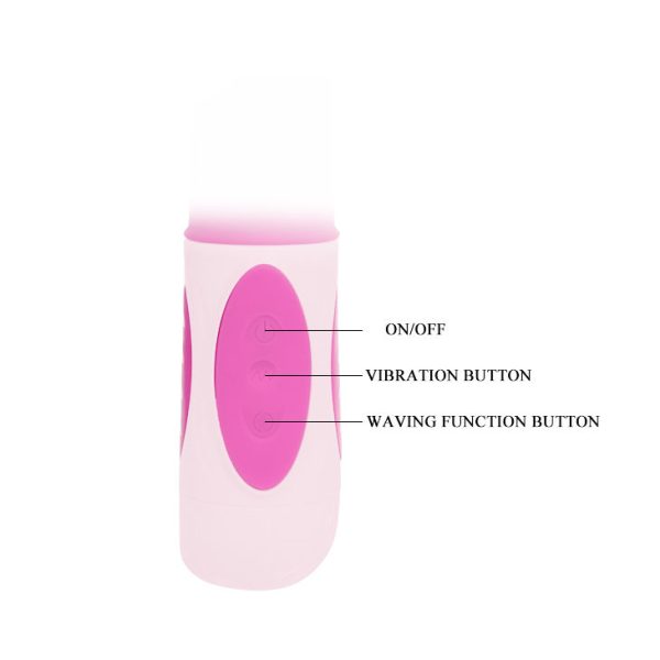 BAILE PRETTY BUNNY TRIPLE VIBRADOR ROTADOR - Image 5