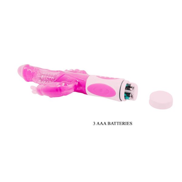 BAILE PRETTY BUNNY TRIPLE VIBRADOR ROTADOR - Image 6