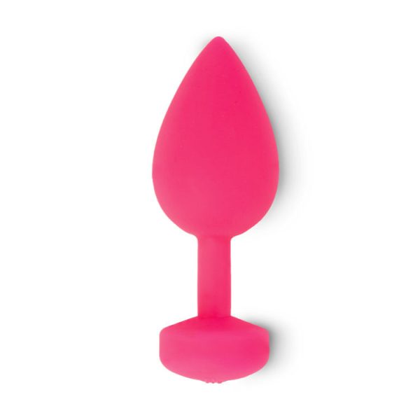 FUNTOYS GPLUG VIBRADOR ANAL RECARREGÁVEL PEQUENO OU PINK NEON 3CM