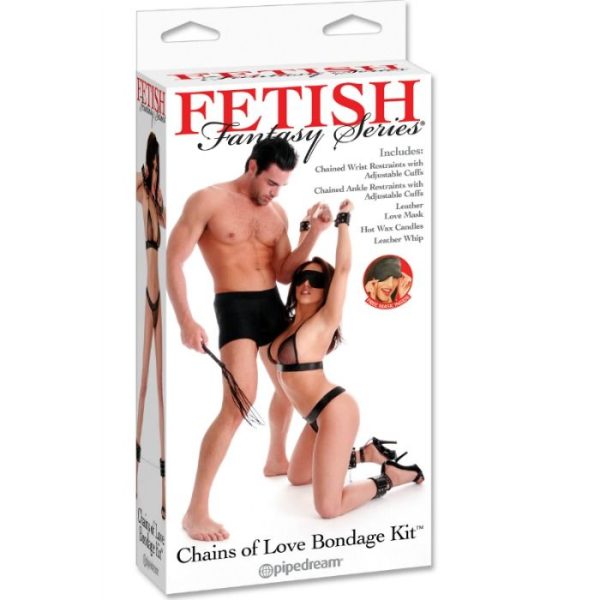 FETICHE FANTASY CHAINS OF LOVE BONDAGE KIT - Image 2