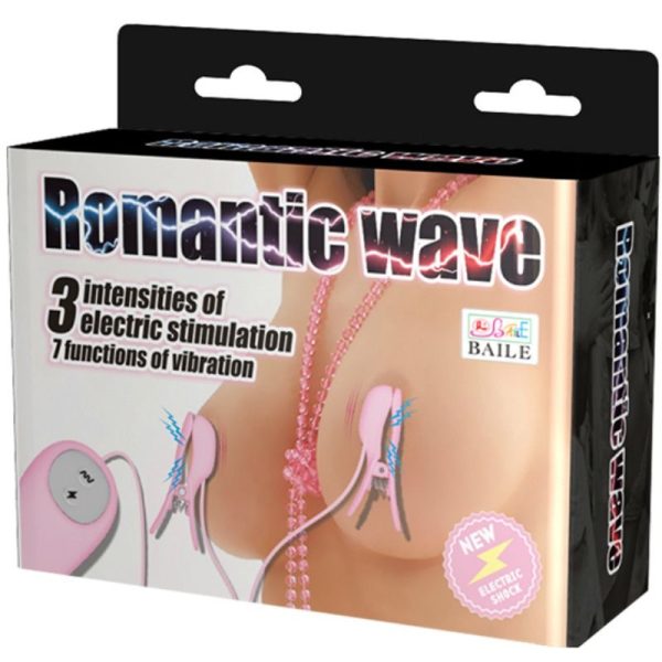 ROMANTIC WAVE PINZAS CON VIBRACION Y ELECTROSHOCK - Image 9