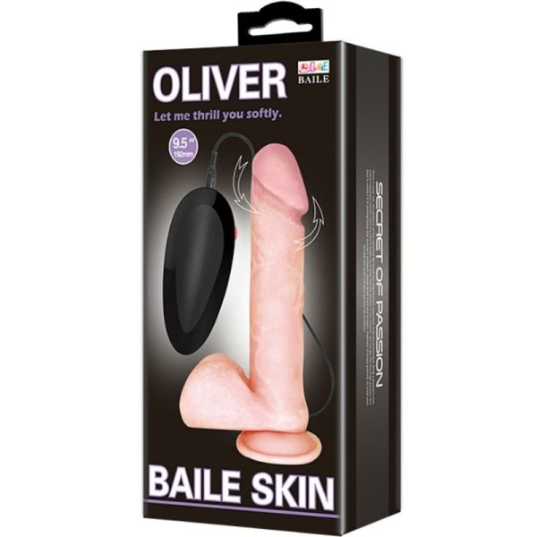 VIBRADOR REALISTICO OLIVER CON FUNCION ROTACION - Image 3