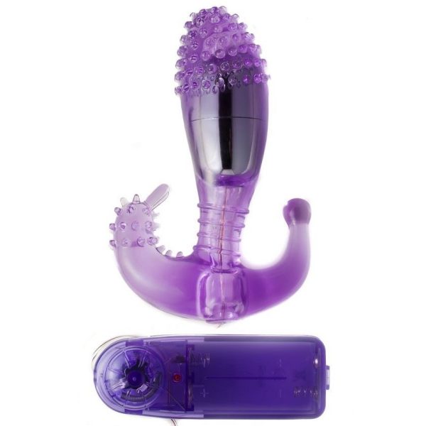 ESTIMULADOR  LILA VAGINAL Y ANAL CON VIBRACION - Image 2