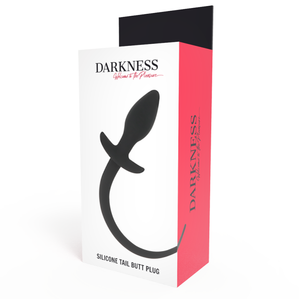 DARKNESS - PLUG ANAL 28 CM SILICONE PRETO - Image 3