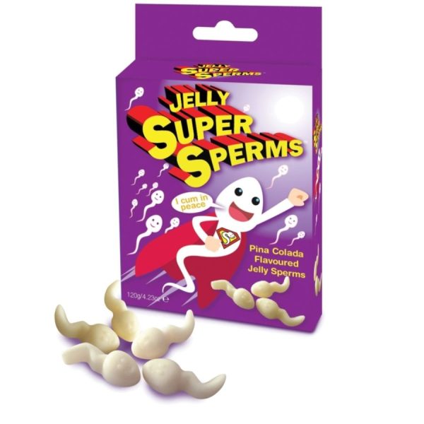 SPENCER & FLEETWOOD JELLY SUPER SPERM GUMMIES FORM SPERM 120 GR