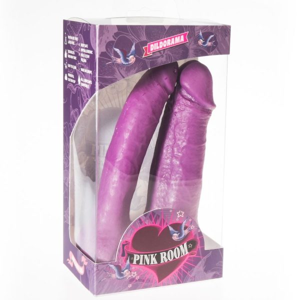 SALA ROSA ARTHUS REALISTIC DILDO PURPLE 17CM / 15.5CM - Image 2