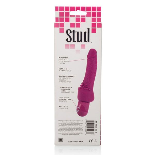 CALEX POWER STUD CLITERRIFIC PINK VIBRATOR - Image 2