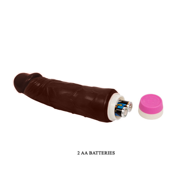 WAVES OF PLEASURE VIBRATOR 19.5 CM BROWN - Image 4