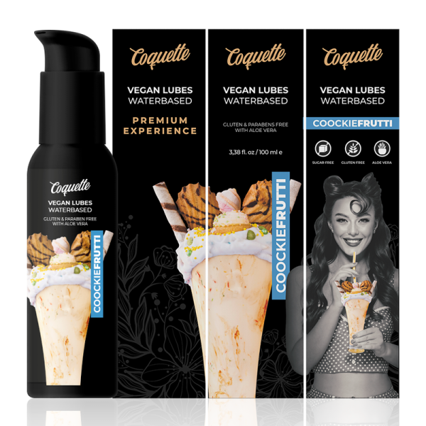 COQUETTE CHIC DESIRE - LUBRIFICANTE VEGANO PREMIUM EXPERIENCE COOKIEFRUTTI 100ML - Image 3