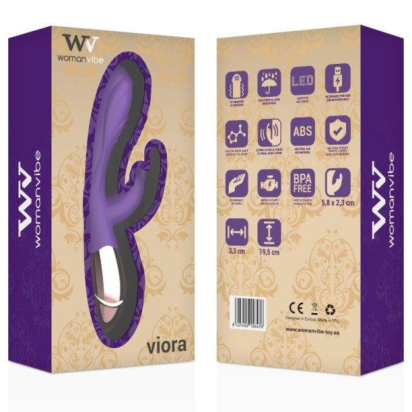 WOMANVIBE - VIORA SILICONE RECARREGÁVEL VIBRADOR - Image 7