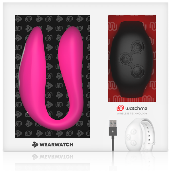 WEARWATCH - VIBRADOR WATCHME DUAL TECHNOLOGY FÚCSIA/AZABACHE - Image 7