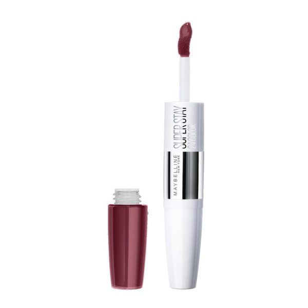 Maybelline Pintalabios Larga Duración Superstay 24h Tono 260 Wildberry Color Rojo