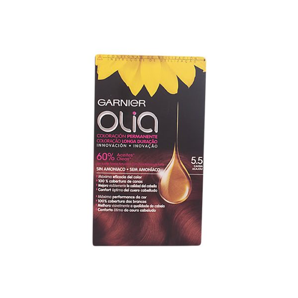 Garnier Olia Permanent Coloring 5,5 Caoba