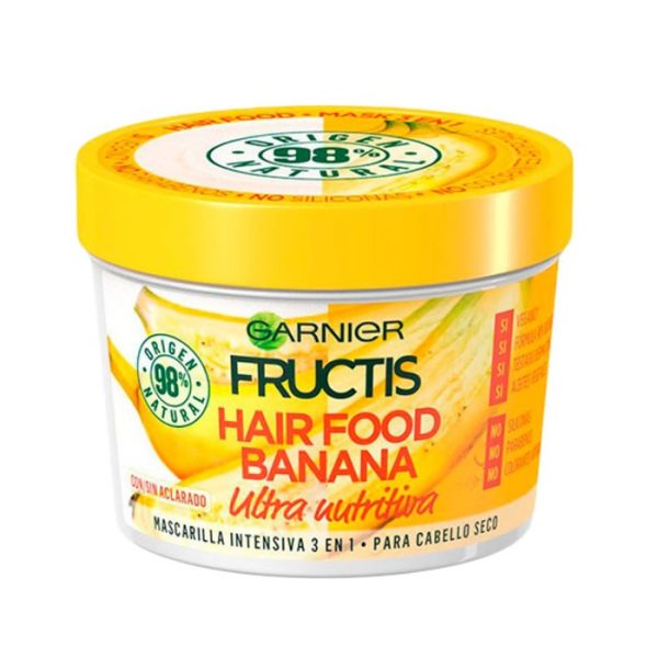 Garnier Fructis Hair Food Banana Mascarilla Ultra Nutritiva 390ml