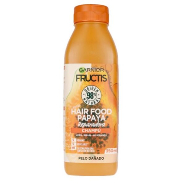 Garnier Fructis Hair Food Papaya Champú Reparador 350ml