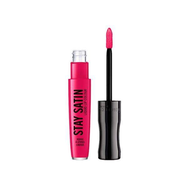 Rimmel London Stay Satin Brillo Barra De Labios Líquida 400 Obsession 5.5ml