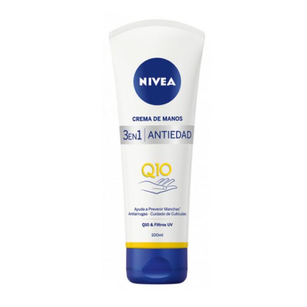 Nivea Q10 Crema De Manos Antiedad 3 En 1 100ml