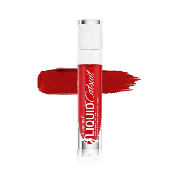 Wet N Wild Megalast Liquid Catsuit High Shine Labial Líquido E968A Bad Girl's Club