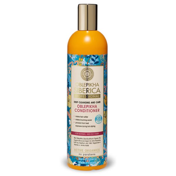 Natura Siberica Acondicionador De Oblepicka Cabello Normal y Graso 400ml