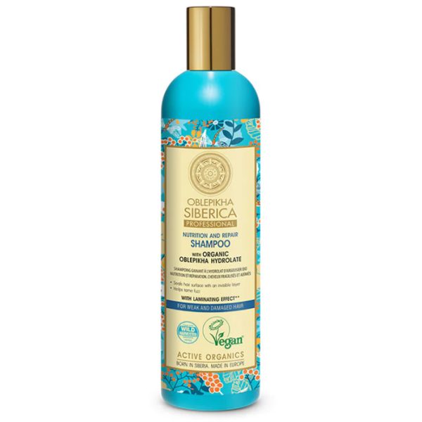 Natura Siberica Champu De Oblepikha Cabello Debil y Dañado 400ml