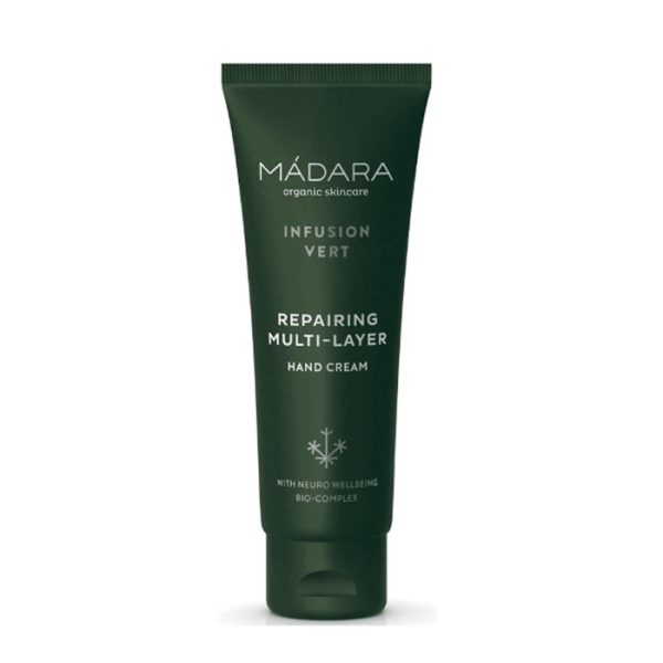 Mádara Infusion Vert Crema Reparadora De Manos Multicapa 75ml