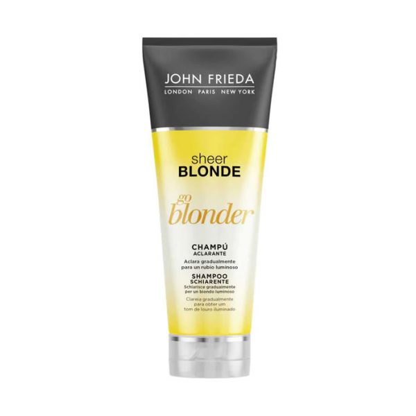 John Frieda Sheer Blonde Go Blonder Champú Aclarante Cabellos Rubios 250ml