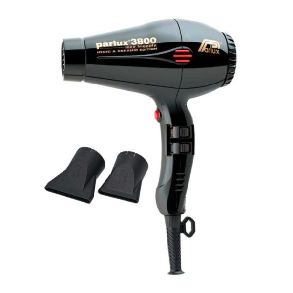 Parlux Secador De Pelo 3800 Ionic Ceramic Negro