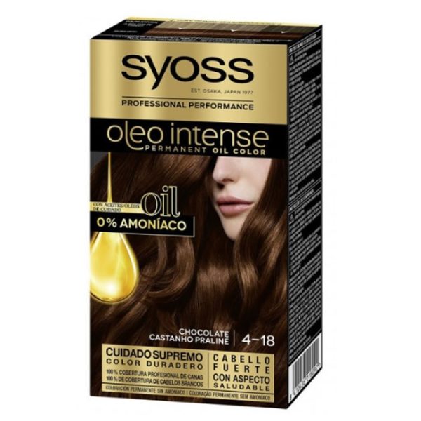 Syoss Oleo Intense Tinte Permanente 4-18 Chocolate