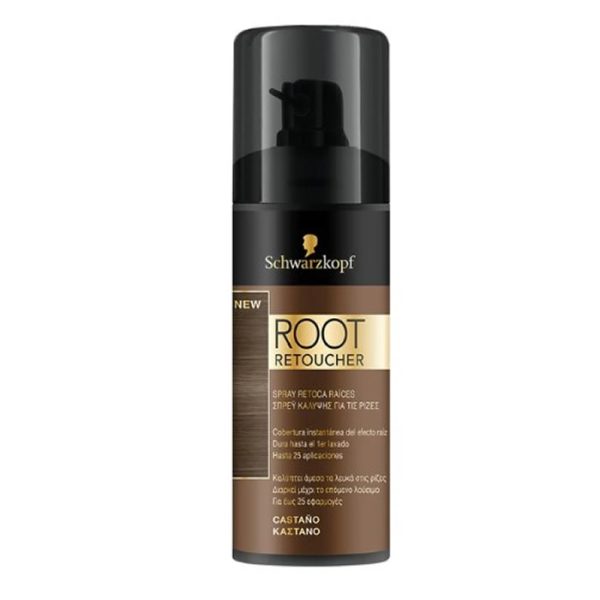 Schwarzkopf Root Retoucher Castaño Spray 120ml