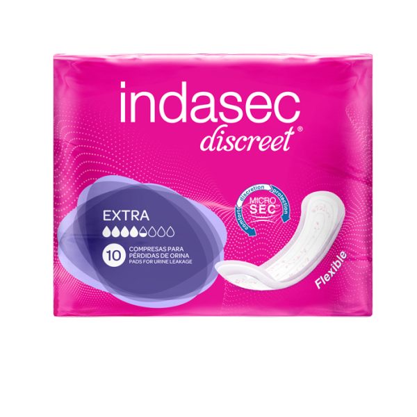 Indasec Dermoseda Compresa Incontinencia Extra 10 uds