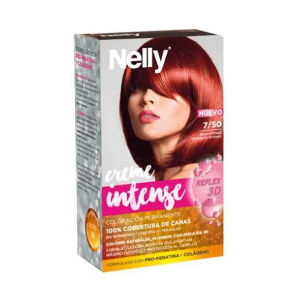 Nelly Creme Intense Tinte 7/50 Rojo Intenso