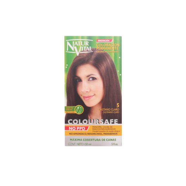 Naturaleza Y Vida Coloursafe Tinte Permanente 5 Castaño Claro150ml