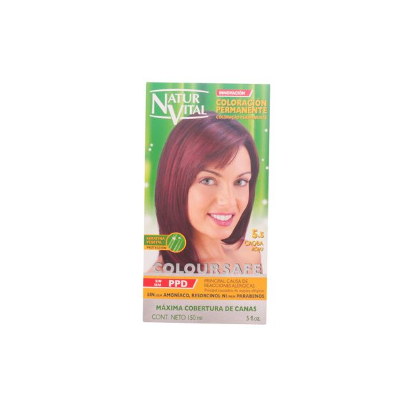 Naturaleza Y Vida Coloursafe Tinte Permanente 5.5 Caoba 150ml