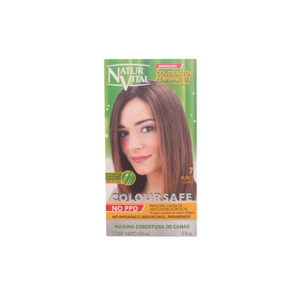 Naturaleza Y Vida Coloursafe Tinte Permanente 7 Rubio 150ml