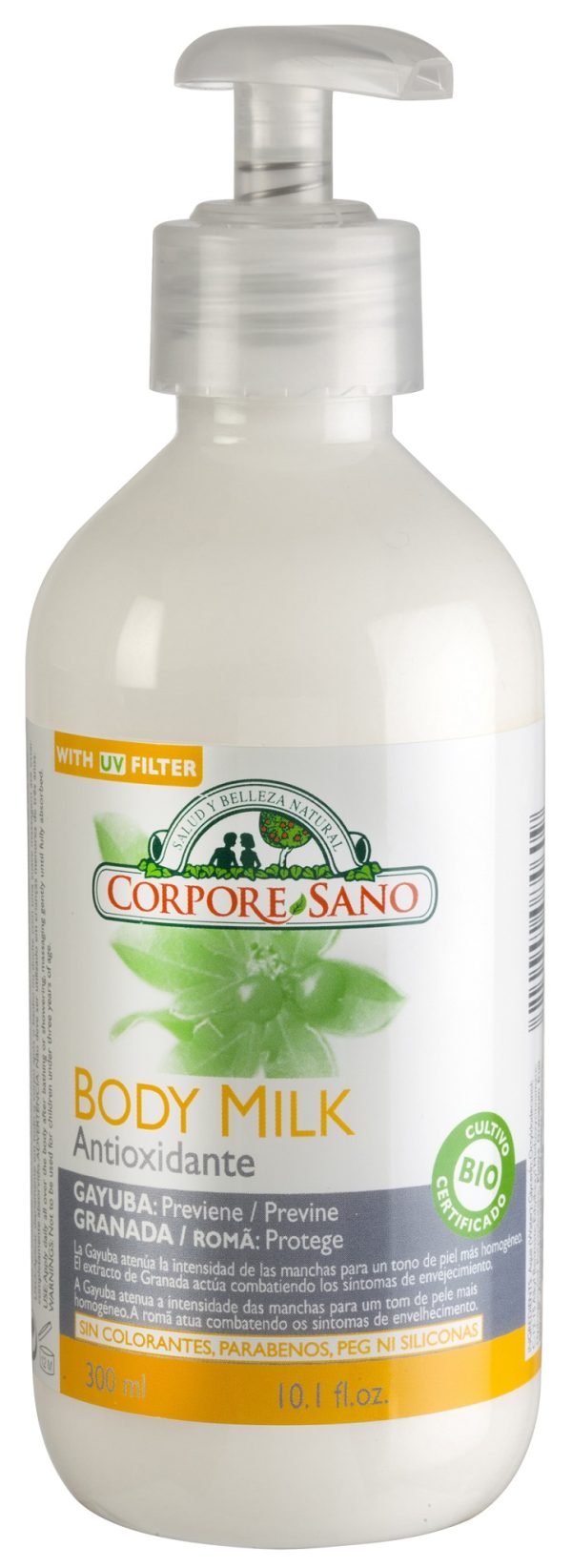 Corpore Body Milk Antioxidantes 300ml Bio